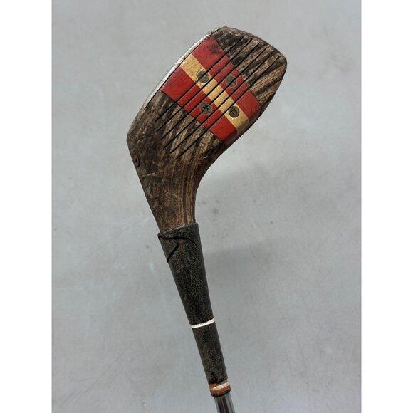 Antique Northwestern Golf Co. Wooden Shafted Golf Club marty RH 43" READ - Picture 3 of 5